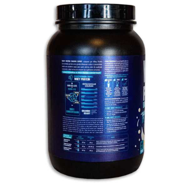 Whey Protein Concentrado 900g Sabor Baunilha - Imagem 2