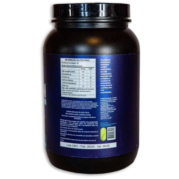 Whey Protein Concentrado 900g Sabor Baunilha - Imagem 3