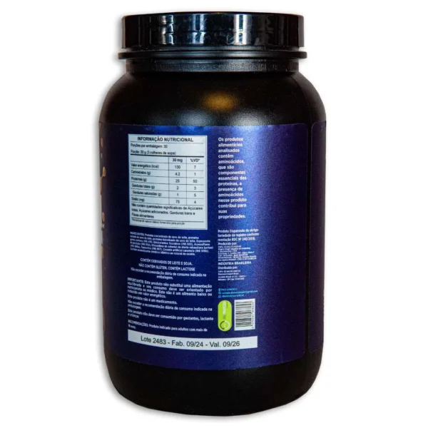 Whey Protein Concentrado 900g Sabor Cookies - Imagem 2