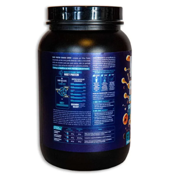 Whey Protein Concentrado 900g Sabor Cookies - Imagem 3