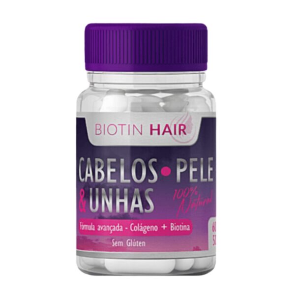5 un Biotin Hair - Cabelo, Pele e Unha