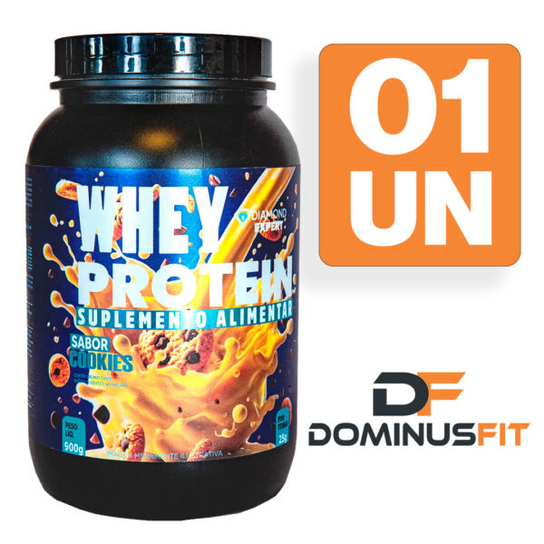 Whey Protein Concentrado 900g Sabor Cookies